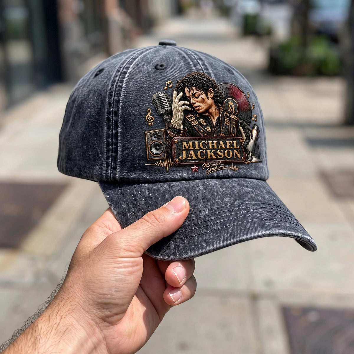 MJA Iconic Performance Music Denim Cap