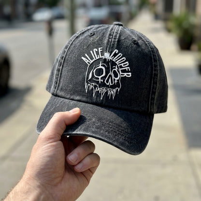ACO Midnight Skull Denim Cap